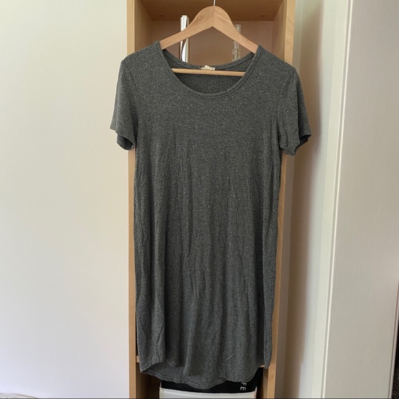 GARAGE GREY T-SHIRT DRESS - Picture 1 of 3
